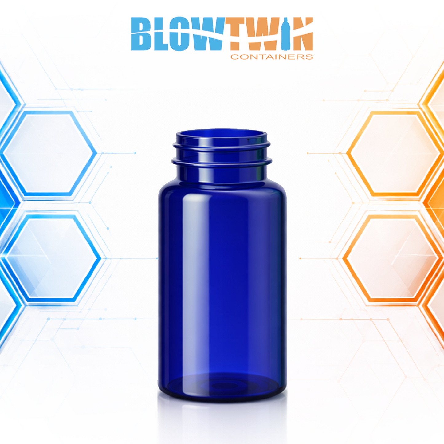 150cc PET Packer Bottle – 38/400 Neck Finish