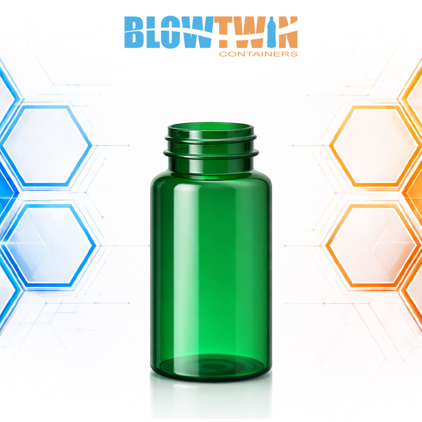 150cc PET Packer Bottle – 38/400 Neck Finish