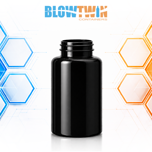 200cc PET Packer Bottle – 38/400 Neck Finish