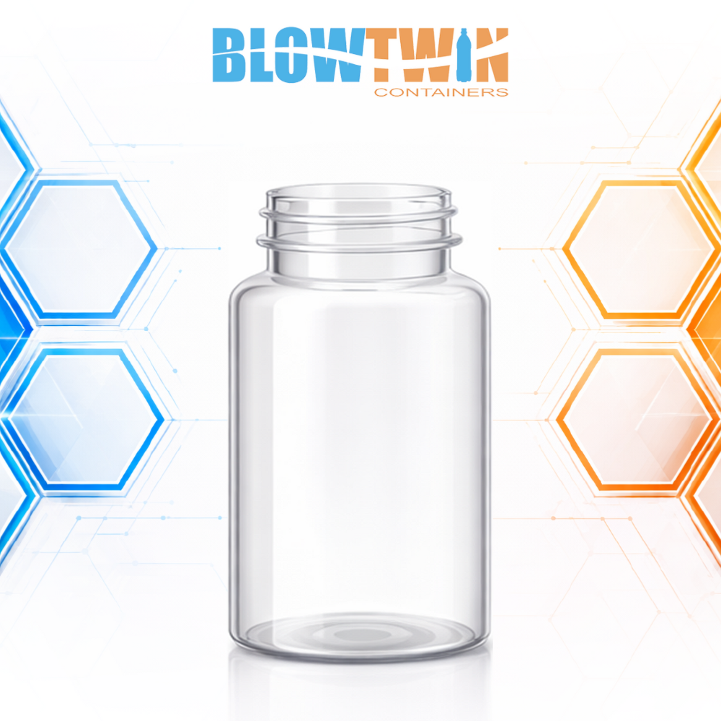 250cc PET Packer Bottle – 45/400 Neck Finish