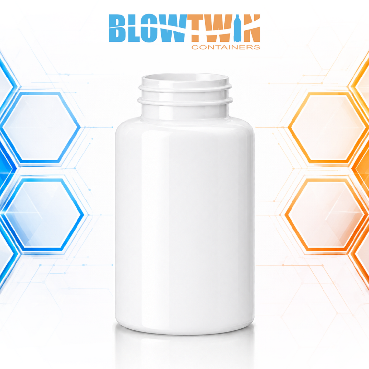 300cc PET Packer Bottle – 45/400 Neck Finish